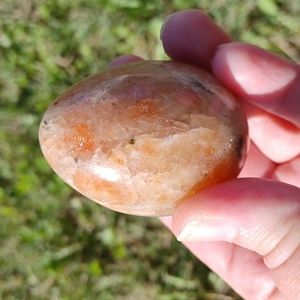 Sunstone Gemstone Crystal Egg